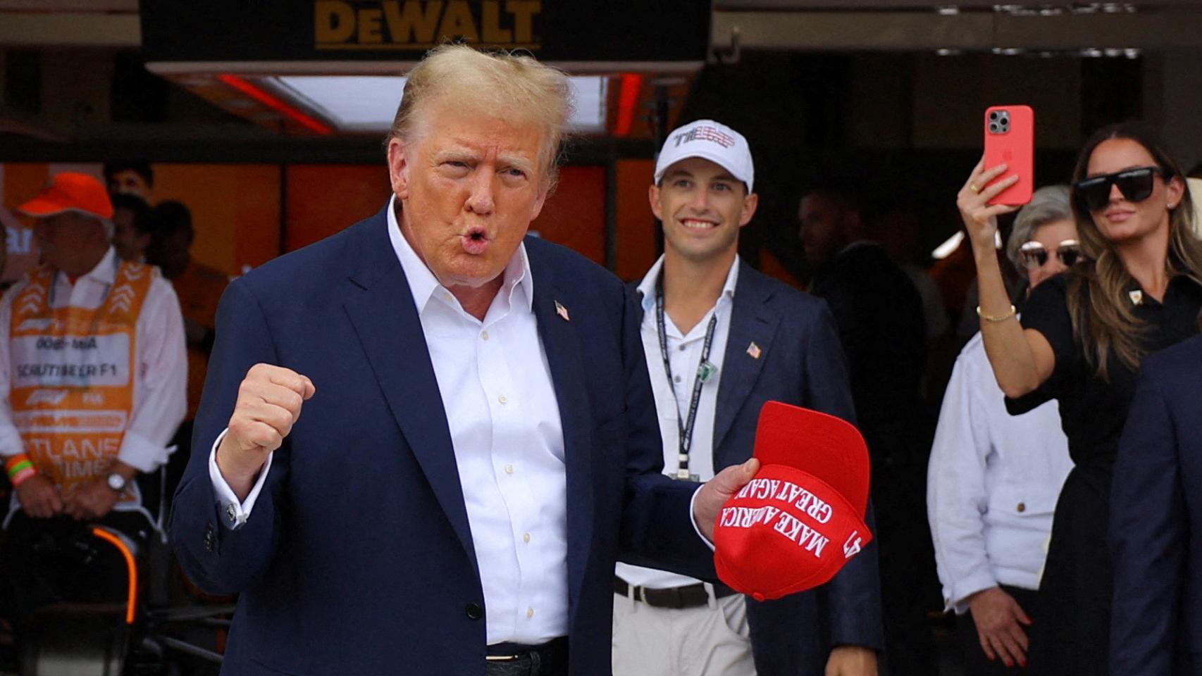 El expresidente de Estados Unidos y candidato a la Casa Blanca por el Partido Republicano, Donald Trump.
