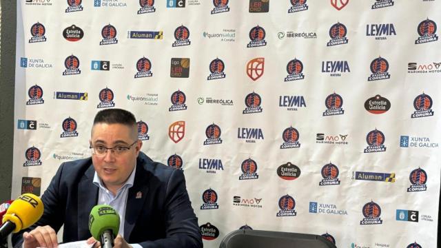 Diego Epifanio durante una rueda de prensa esta temporada
