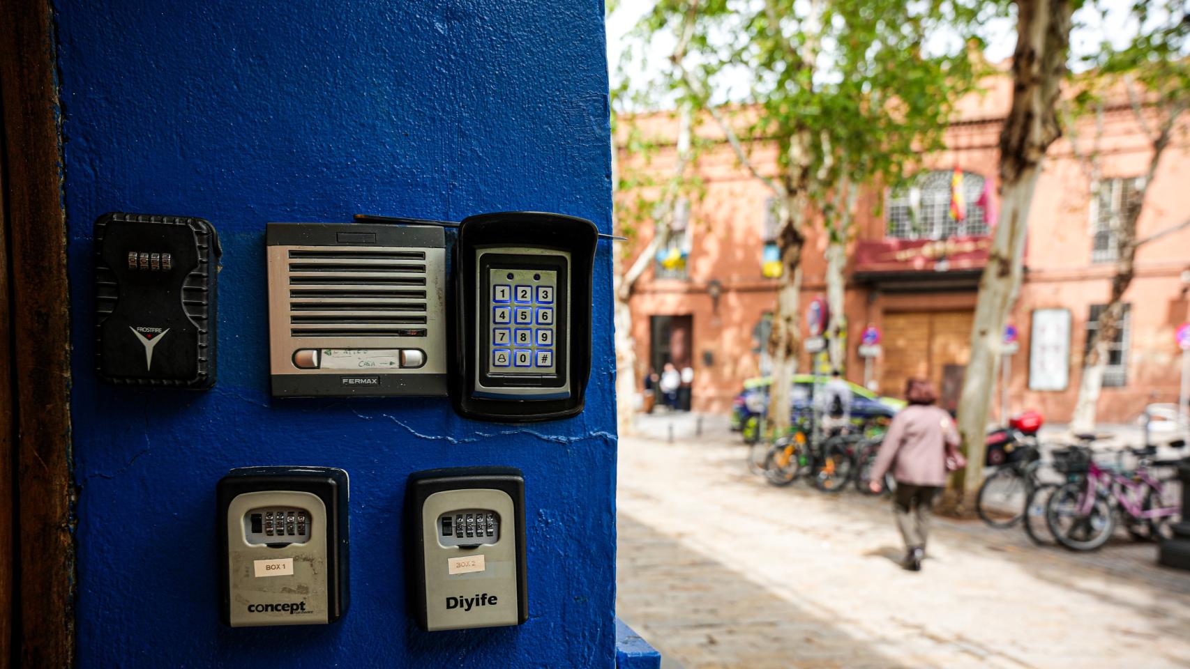 Llaves de pisos turísticos en el Centro de Sevilla