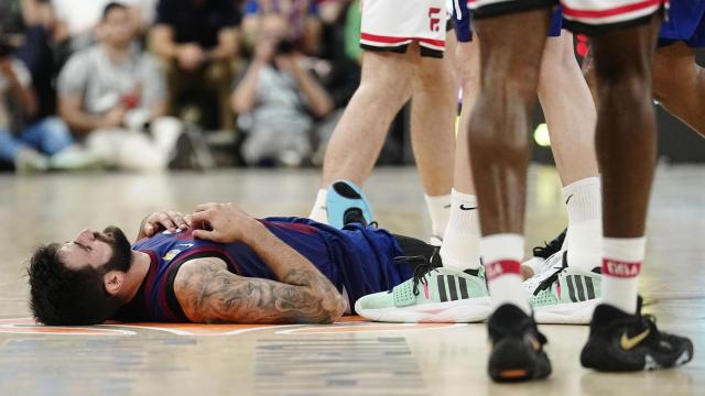 Ricky Rubio tras el quinto partido de los cuartos de final de la EuroLiga