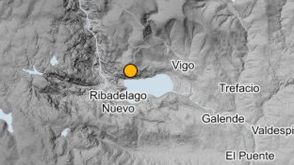 Terremoto encima del Lago de Sanabria