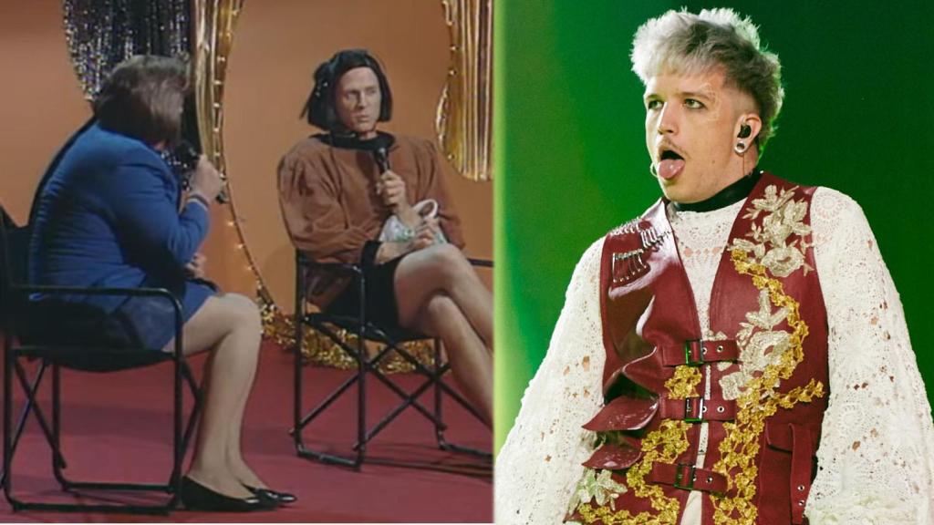 Los Morancos en un montaje fotográfico junto a Baby Lasagna.