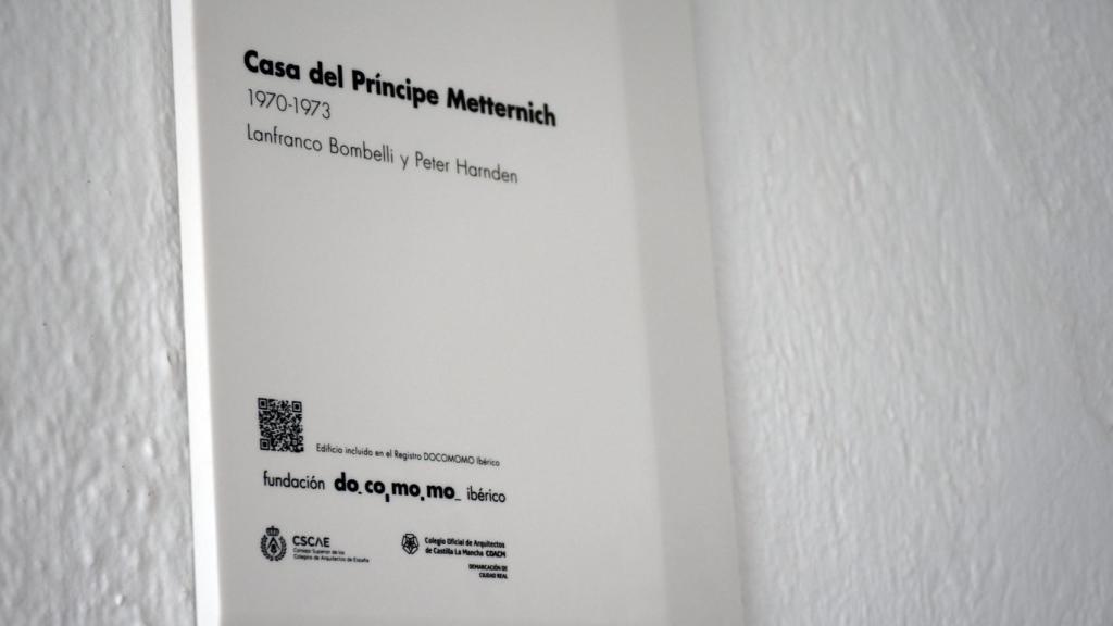 Reconocimiento a la Casa del Príncipe en Daimiel (Ciudad Real).
