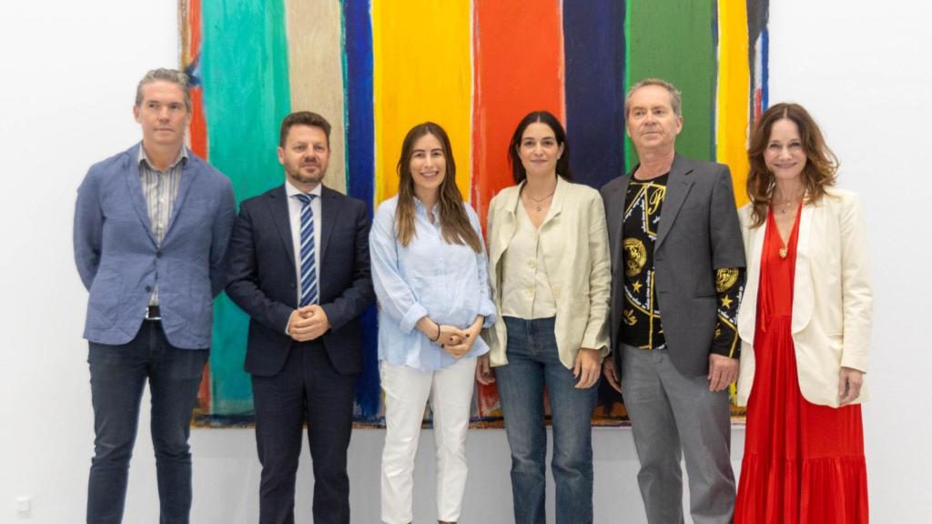 Fernando Panea, José Velez, Myriam e Inés Salinas, Pepe Yñiguez y Jimena Blázquez.