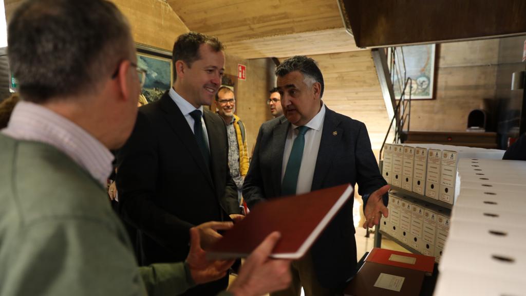 Roberto Martín y Carlos Velázquez. Foto: Colegio de Enfermería de Toledo.