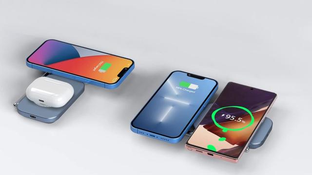 Doble cargador inalámbrico