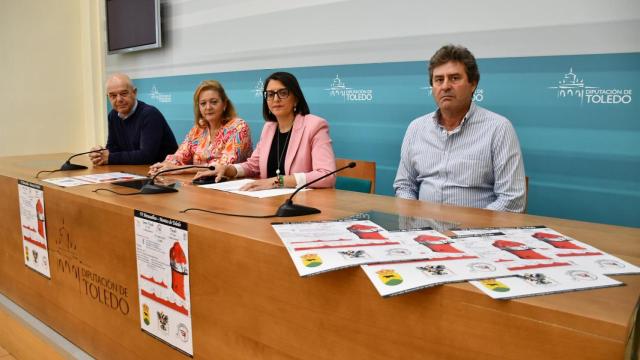 Presentación de la VI Marcha Ciclista Menasalbas-Montes de Toledo. Foto: Diputación de Toledo.