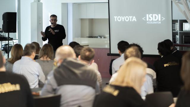 Ponencia del programa Toyota Startup Accelerator en una imagen de archivo.