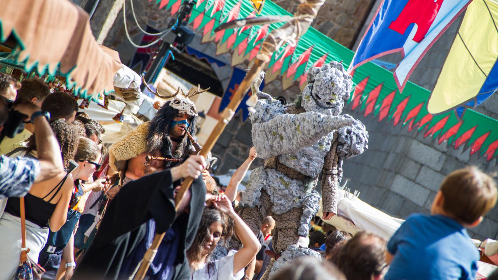 Mercado medieval.