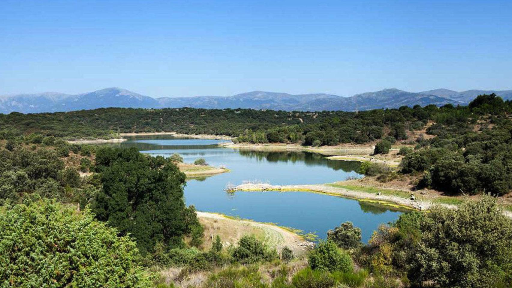 El embalse de Pedrezuela.