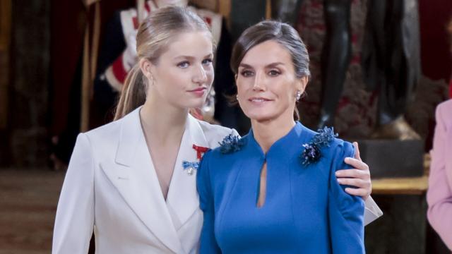 La Reina y Leonor, en una foto de archivo.