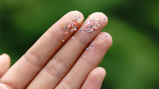 Los microplásticos son partículas diminutas de menos de 5 mm