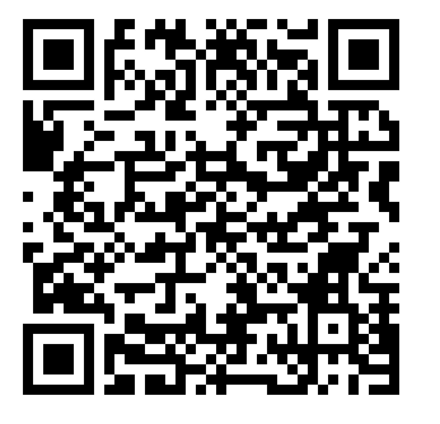QR para participar en el sorteo