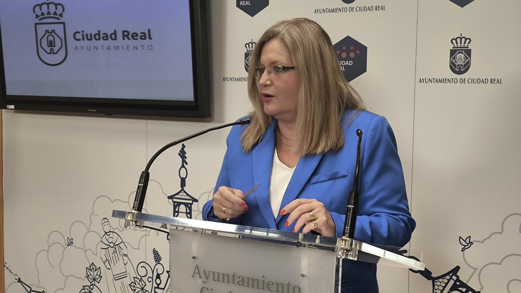 Aurora Galisteo, concejal de Servicios Sociales en el Ayuntamiento de Ciudad Real.