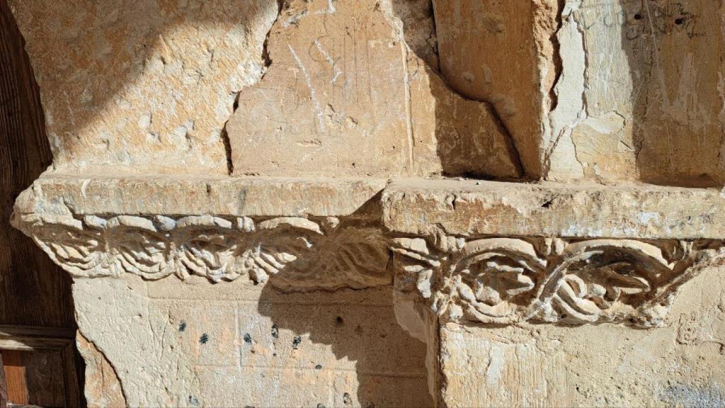 Detalle de la fachada.