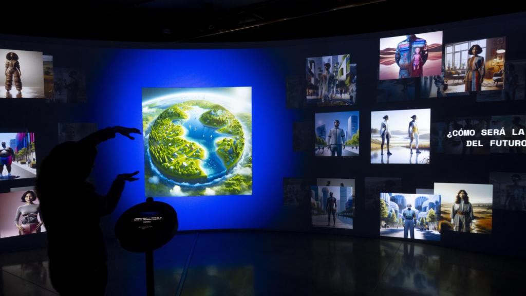 Vista de la exposición. Foto: Fundación Telefónica