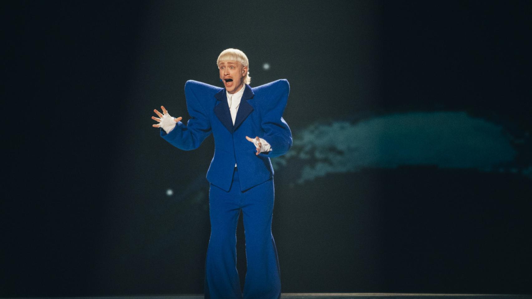Joost Klein en la segunda semifinal de Eurovisión 2024.