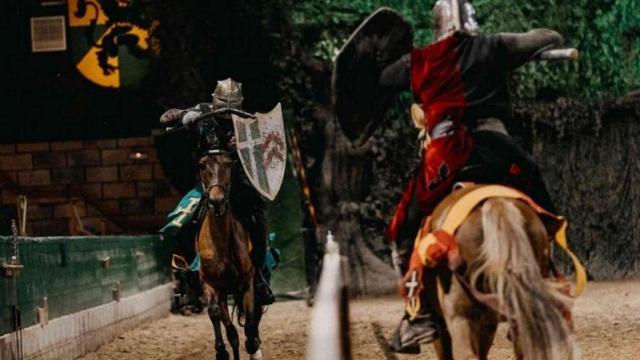 Momento de una batalla de 'Desafío Medieval'.