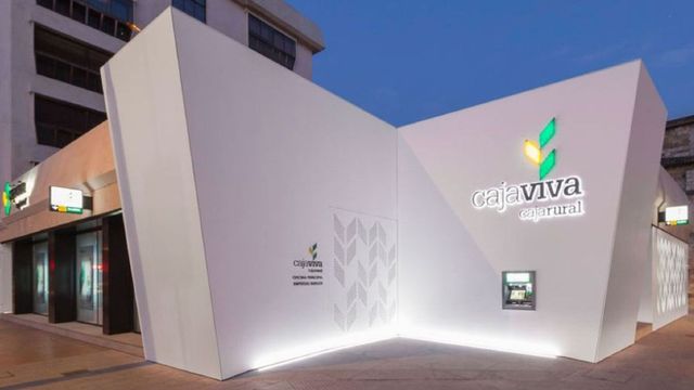 Una de las oficinas de Caja Rural Viva