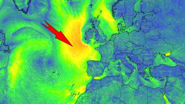 La borrasca que seguirá a la DANA y afectará a España a partir de la semana que viene.