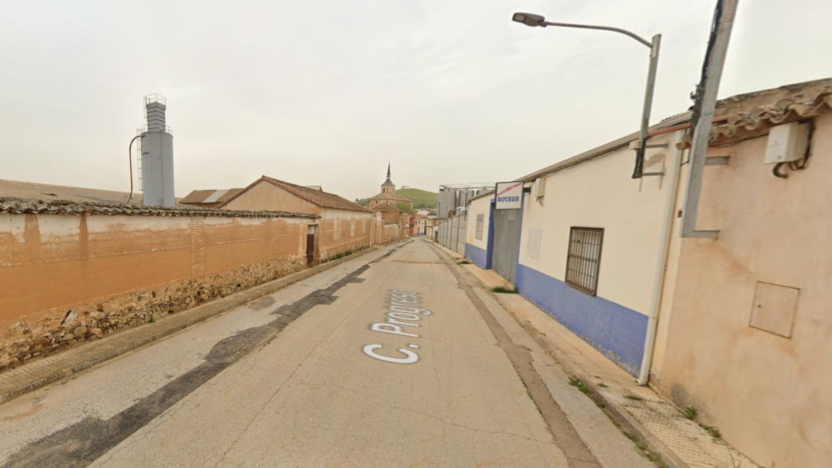 Calle Progreso de Santa Cruz de Mudela (Ciudad Real)