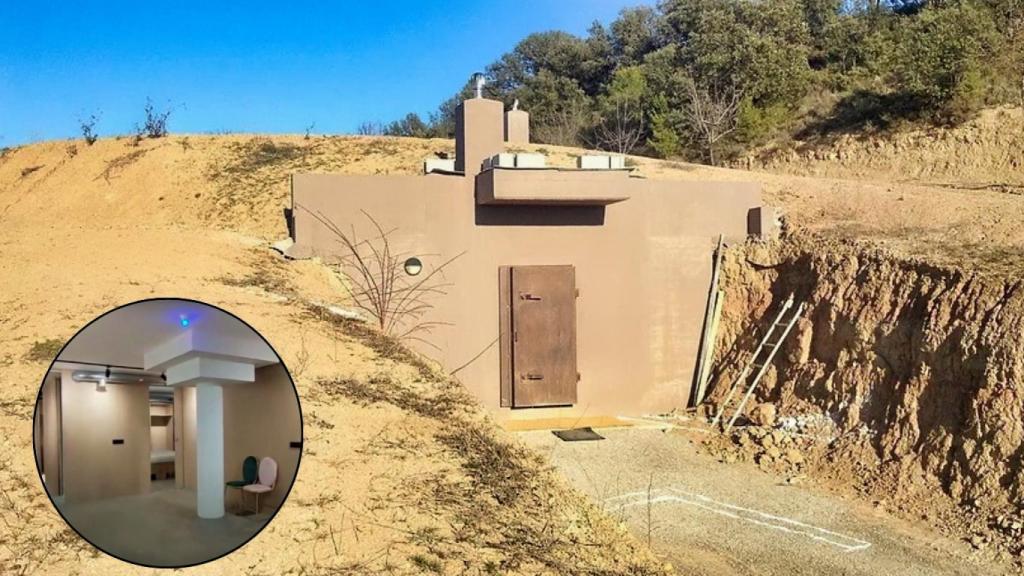 Estancias de dos refugios construidos por el ingeniero Antonio Alcahud.
