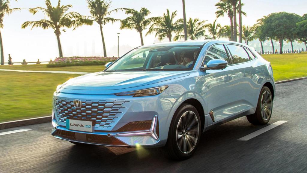 Un coche del grupo Changan.