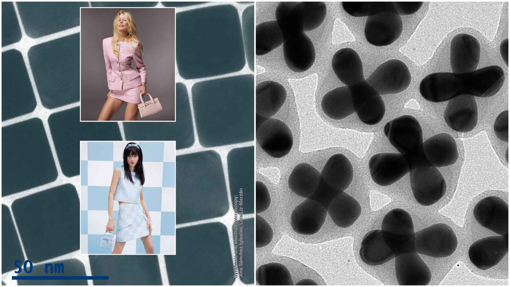 Versace descubre la belleza del oro a través de los microscopios de la UVigo