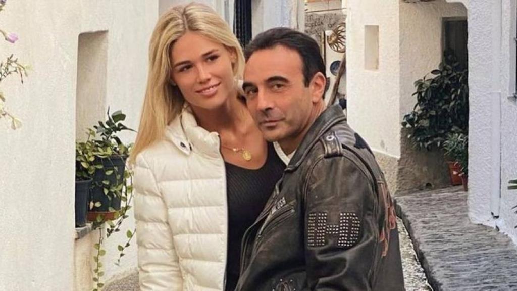 Enrique Ponce y Ana Soria, en una fotografía de las redes sociales.