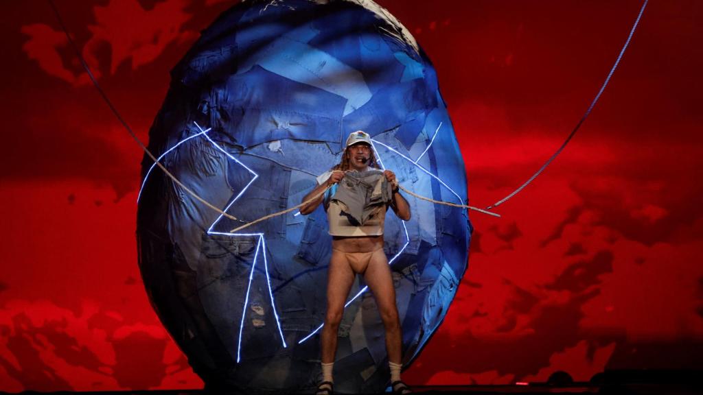 Uno de los cantantes de Windows95man, el grupo de Finlandia en Eurovisión 2024