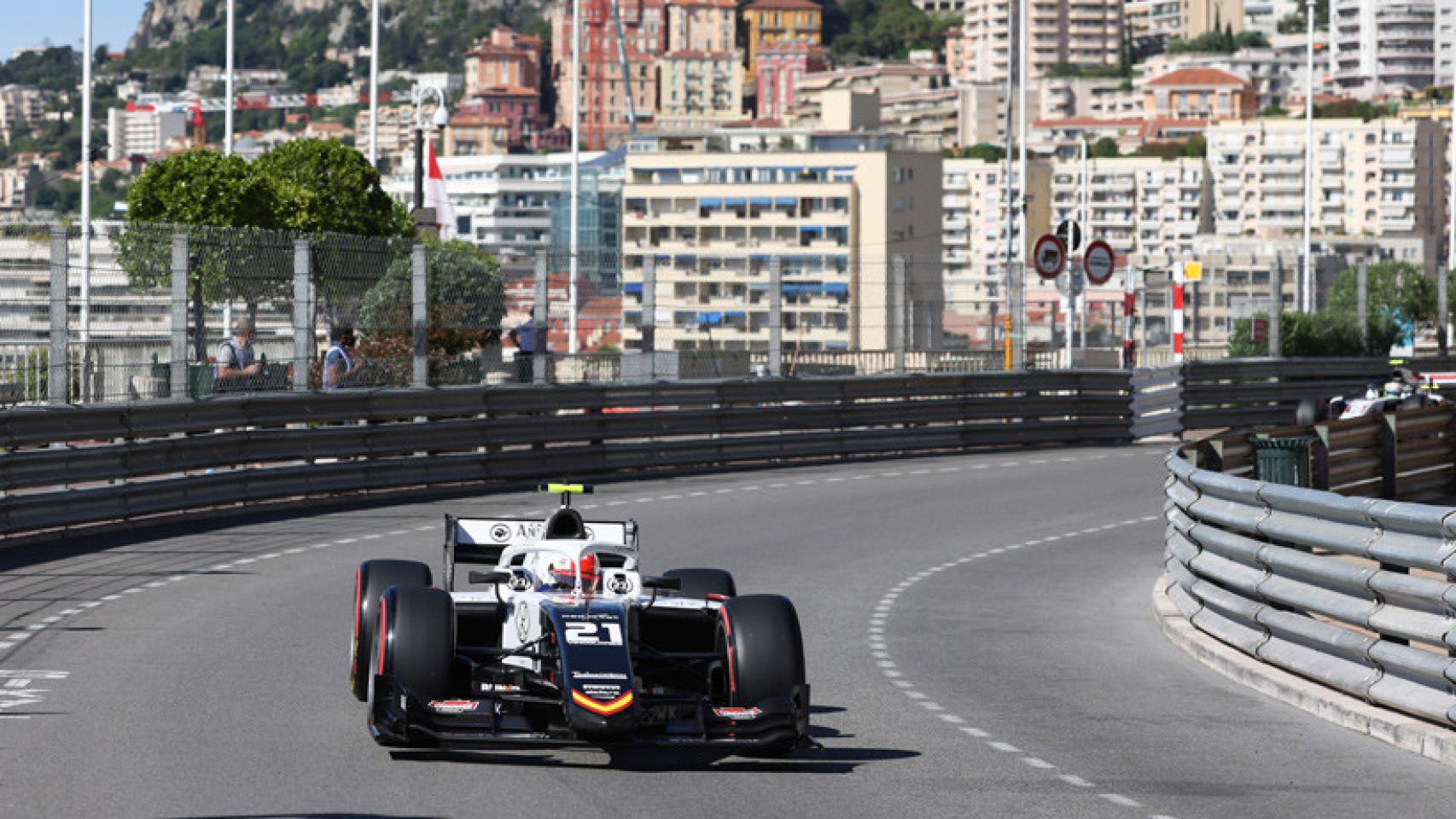Campos Racing, durante el GP de Mónaco.
