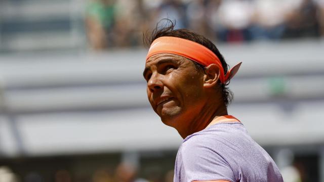Rafa Nadal, en el Masters 1.000 de Roma
