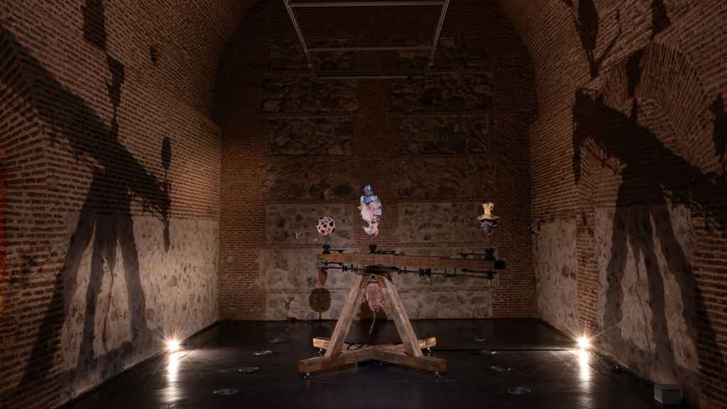 Paco Chanivet: 'Fuerza mecánica a ciegas', 2019. Foto: © Paula Caballero