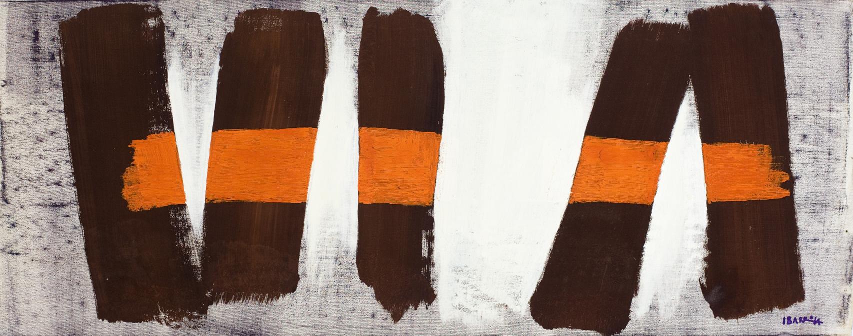 Agustín Ibarrola: 'Sin título (L.0460)', en la galería Lucía Mendoza