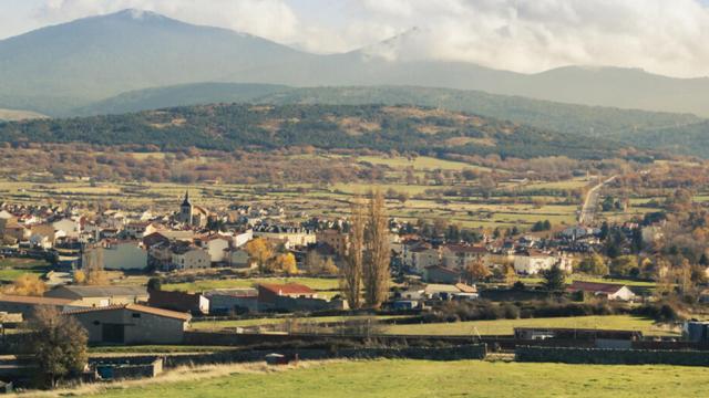 Vista general de El Espinar en Segovia