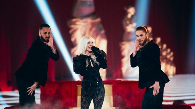 Nebulossa en la final de Eurovisión 2024.