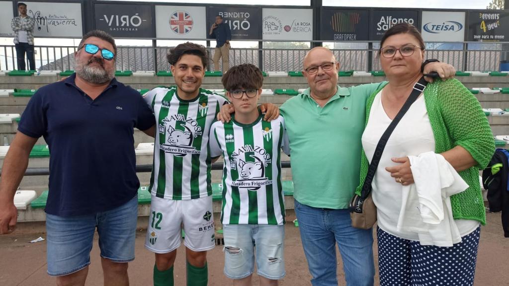 La familia Cedenilla, de Talavera de la Reina a Guijuelo para ver a Manuel