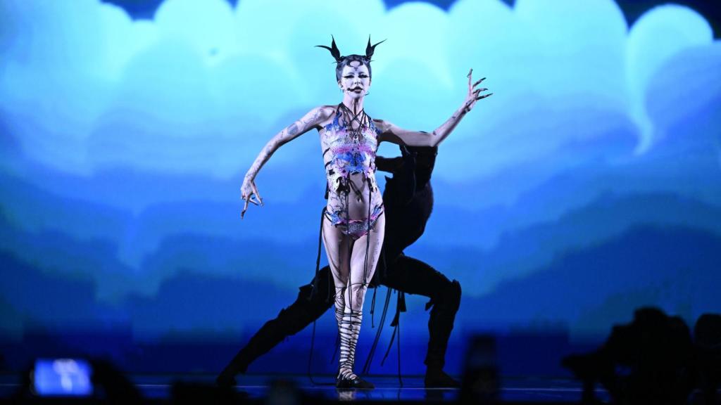 Bambie Thug, representante de Irlanda, durante su actuación este sábado, 11 de mayo.