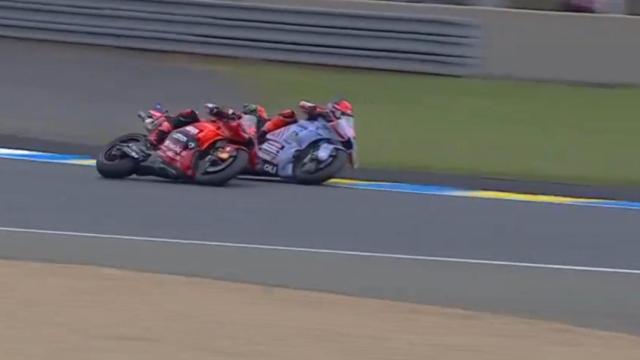 Márquez adelanta a Bagnaia.