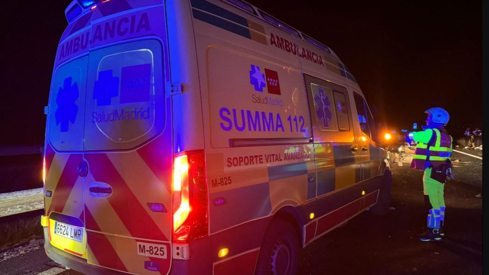 Summa 112 se ha desplazado al lugar del accidente para atender a los heridos.