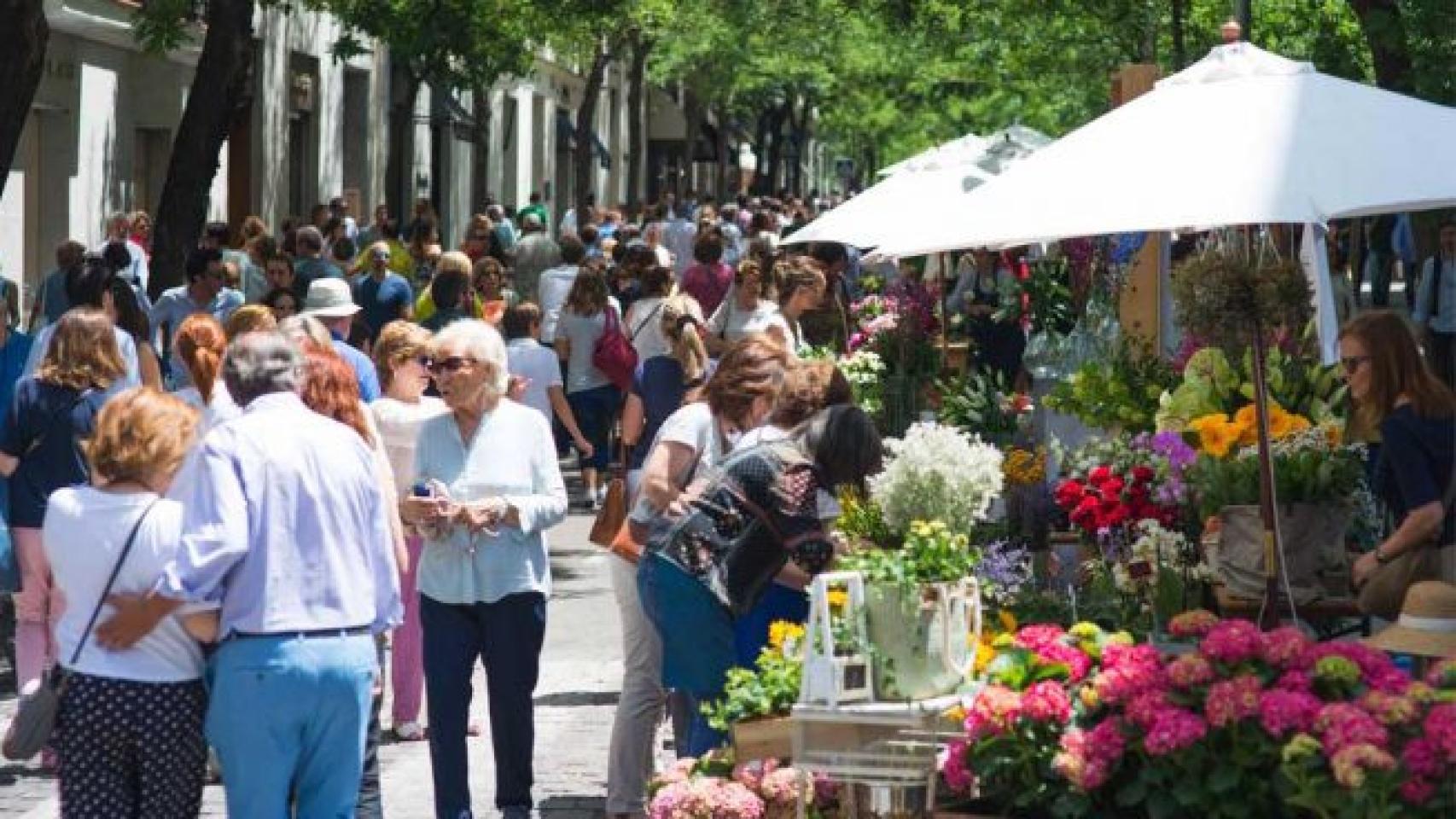 Mercado de las flores.