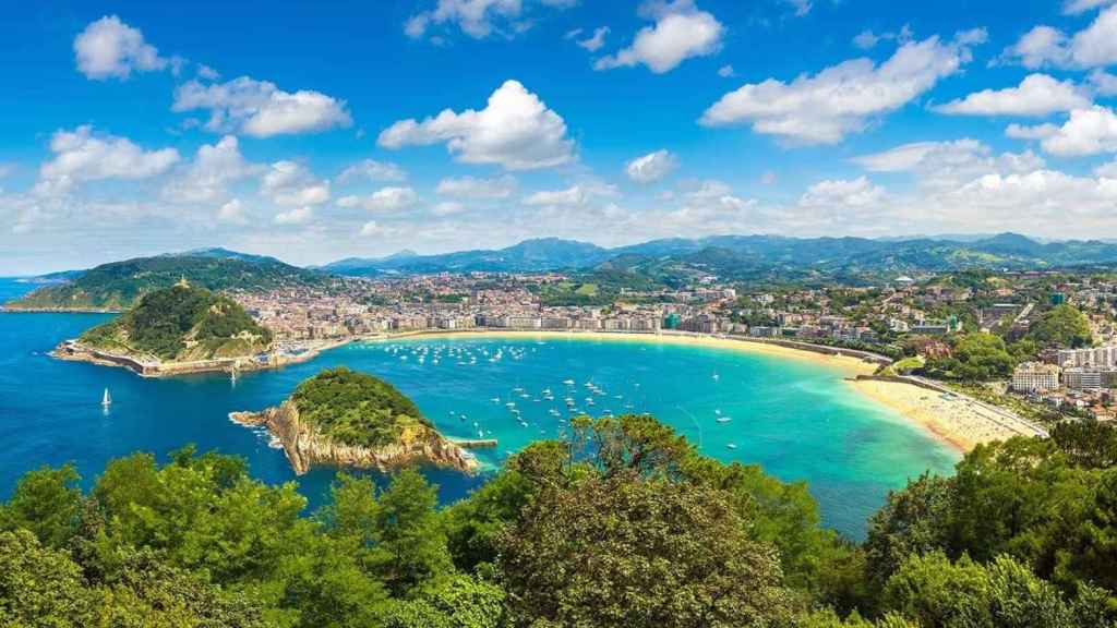 Panorámica de San Sebastián.