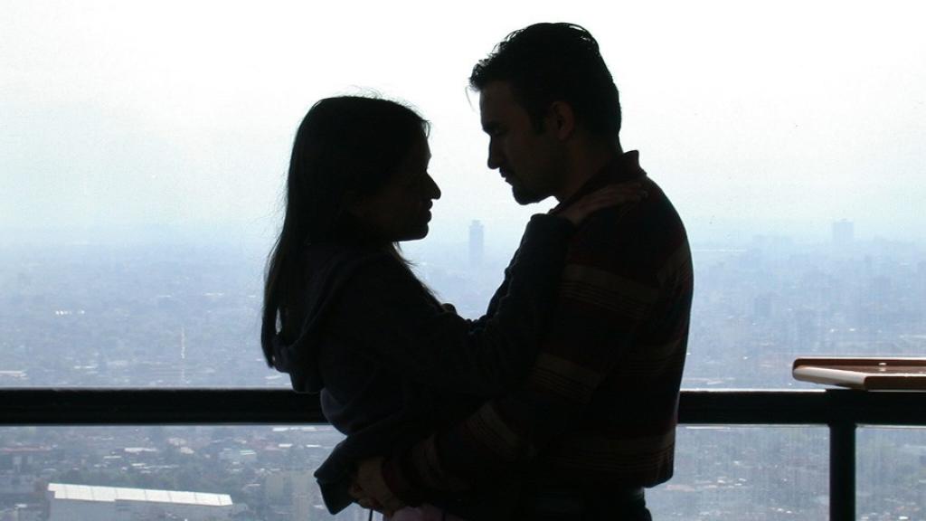 Imagen de archivo de una pareja.