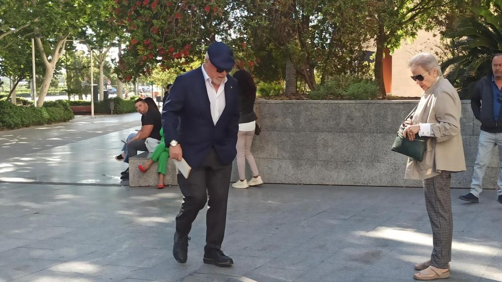 Villarejo en los juzgados de Valencia.