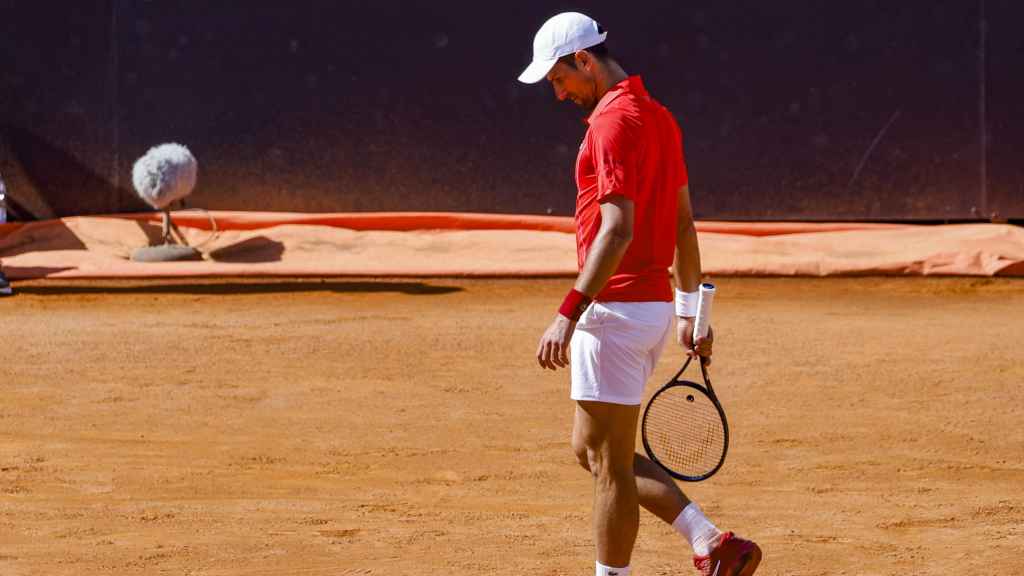 Djokovic, durante el Masters 1.000 de Roma 2024
