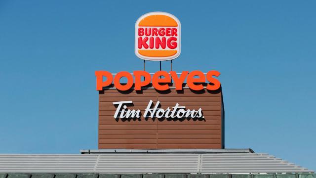 Las tres enseñas de Restaurant Brands.