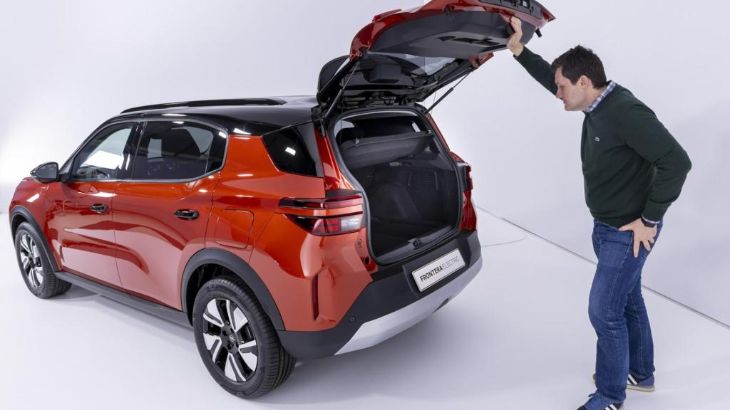 El Opel Frontera cuenta con un maletero de 460 litros, una buena capacidad.