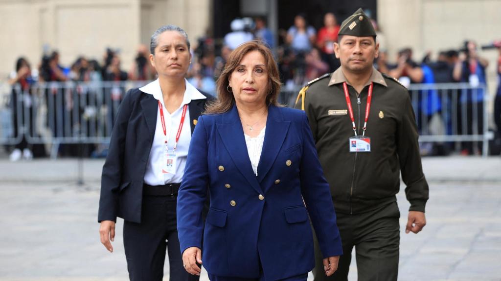 La presidenta de Perú, Dina Boluarte.