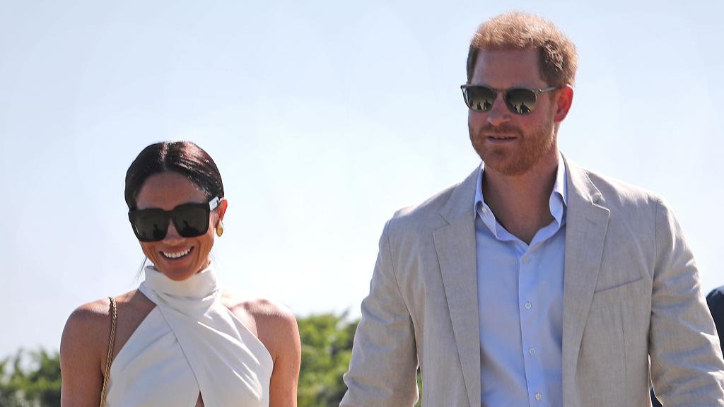 Harry y Meghan en una fotografía reciente, tomada en Wellington.