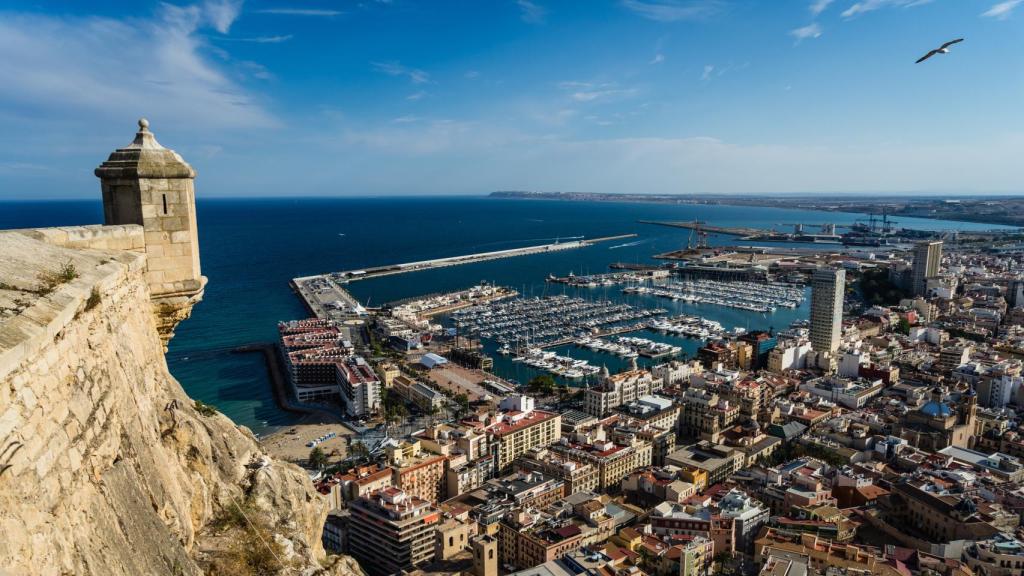 Vistas ciudad de Alicante.